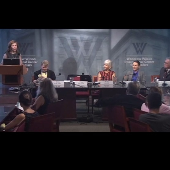 CEO Kate Grant addresses Woodrow Wilson Center