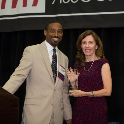 2014 AMA/AMAF Award goes to…Kate Grant! Kate Grant Peter Barber AMA/AMAF Award