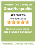 We get five stars on Great Nonprofits!