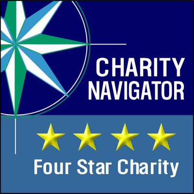 10 Years at 4 Stars! Charity Navigator - Four Star Charity 125x125