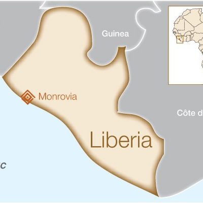 Your Donations at Work: Liberia map-liberia