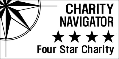 Charity Navigator give us 4 stars