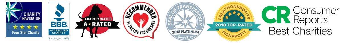 We receive the highest rating from every industry watchdog group.