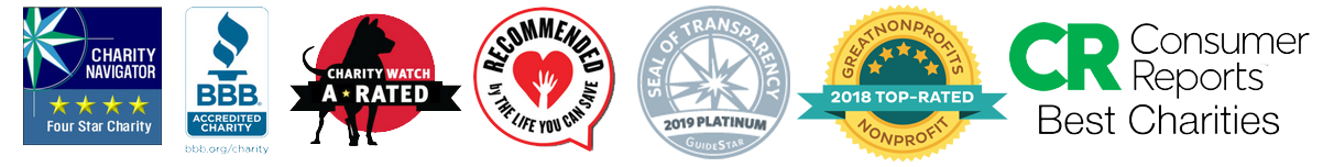 We receive the highest rating from every industry watchdog group.